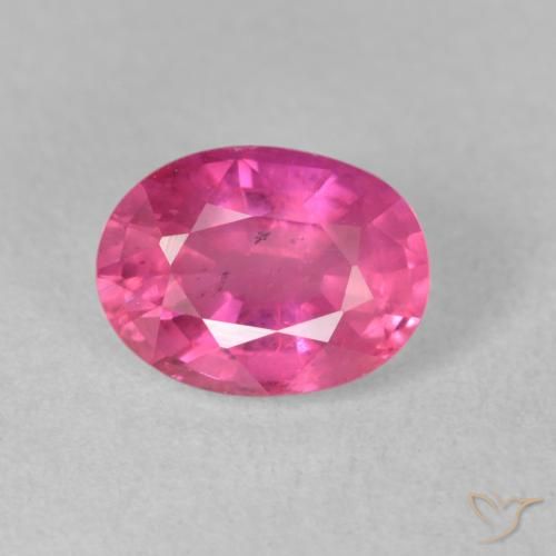 1.97ct Natural Magenta Profundo Rubi, oval, VS-SI
