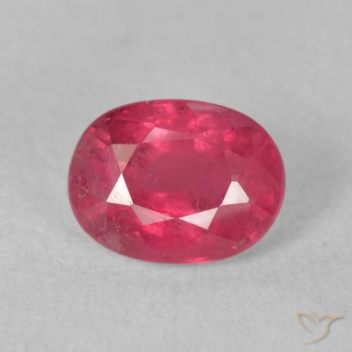 2.13ct Natural Vermelho rosado Rubi, oval, VS-SI