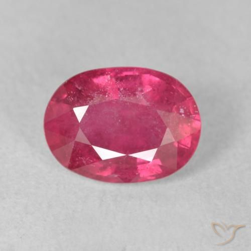 1.78ct Natural Magenta Rosa Rubi, oval, VS-SI