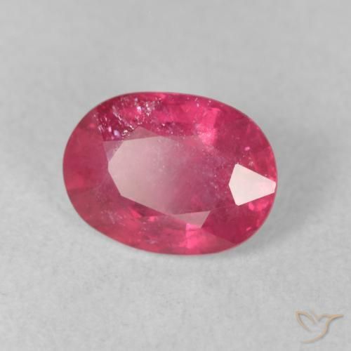 Rubi Magenta Rosa Natural 1.78ct, oval, VS-SI