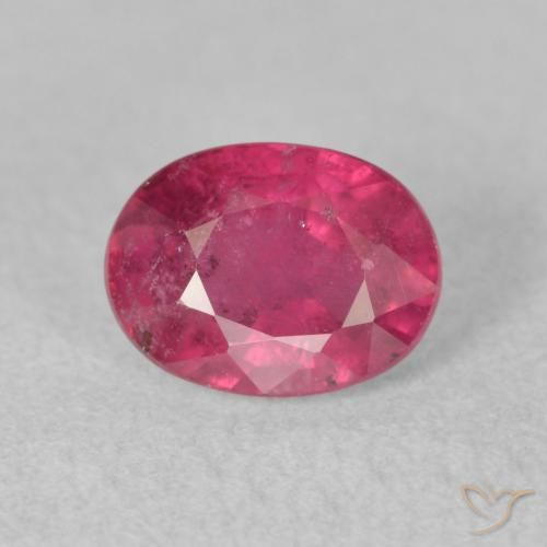 2.05ct Natural Vermelho rosado Rubi, oval, VS-SI