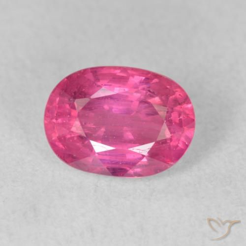 1.84ct Natural rosa médio Rubi, oval, VS-SI