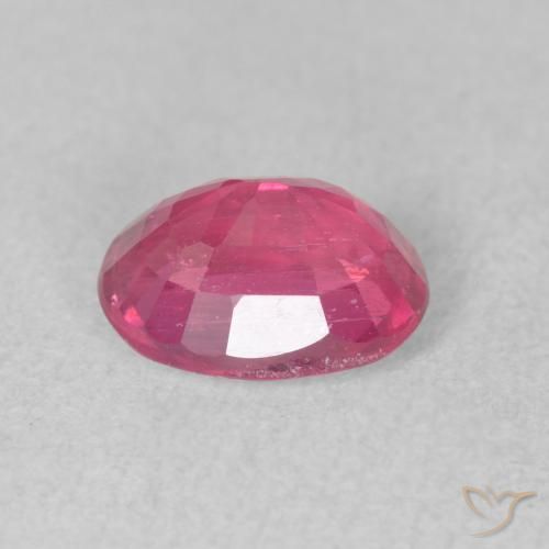 Rubi rosa médio Natural 1.84ct, oval, VS-SI