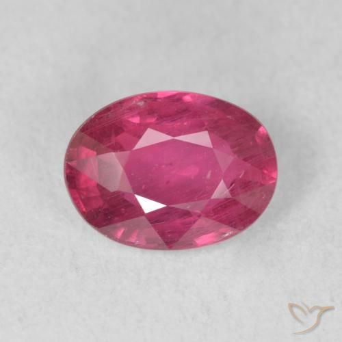 1.56ct Natural Rosa escuro Rubi, oval, VS-SI