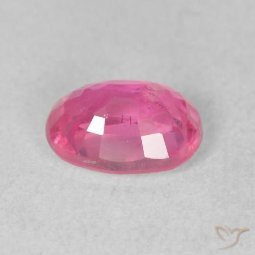 Rubi Medium Dark-Pink Natural 1.88ct, oval, VS-SI