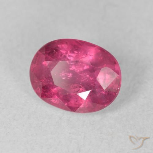Rubi Rosa escuro Natural 1.88ct, oval, VS-SI