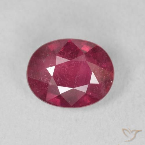 1.78ct Natural Carmesim Profundo Rubi, oval, VS-SI