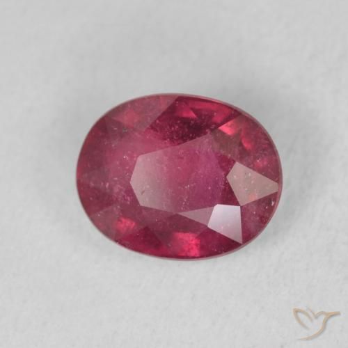 Rubi Carmesim Profundo Natural 1.78ct, oval, VS-SI