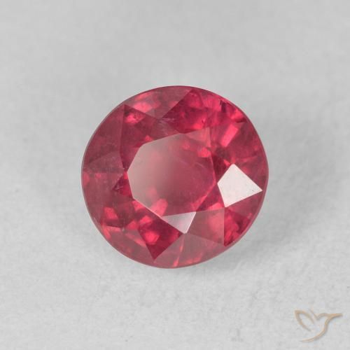 Rubi Carmesim Profundo Natural 1.84ct, Redondo, VS-SI