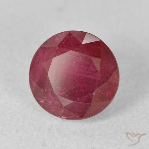Rubi Jam Red Natural 2.74ct, Redondo, VS-SI