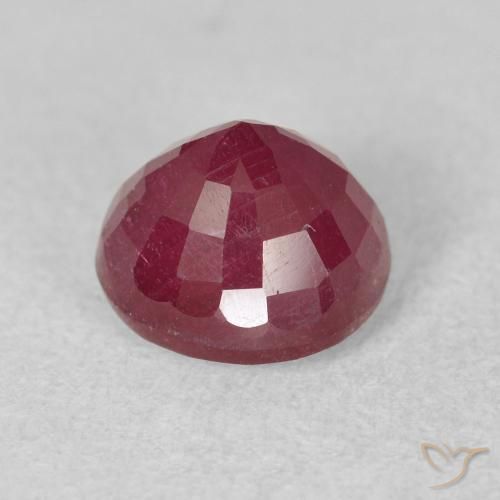 Rubi Carmesim Profundo Natural 2.67ct, Redondo, VS-SI