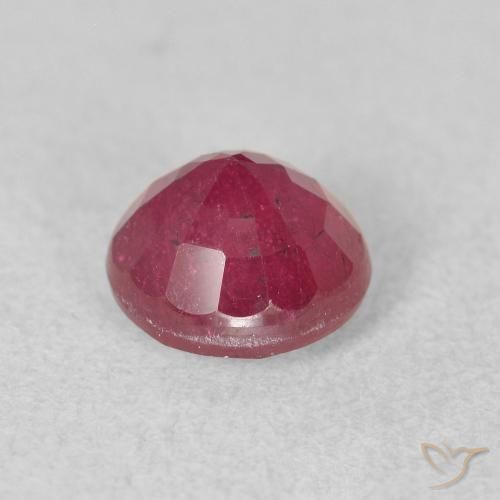 Rubi vermelho médio Natural 1.79ct, Redondo, VS-SI