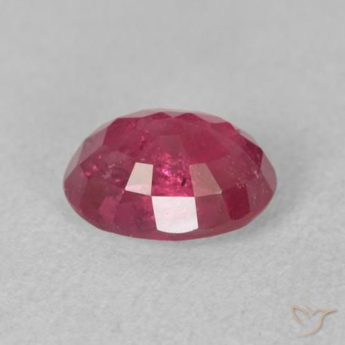 Rubi rosa avermelhado Natural 2.03ct, oval, VS-SI