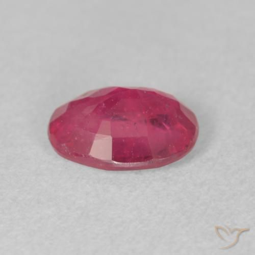 Rubi vermelho médio Natural 1.57ct, oval, VS-SI