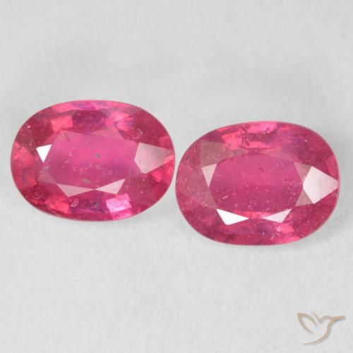 3.23ctw Natural vermelho médio Rubi, oval, VS-SI