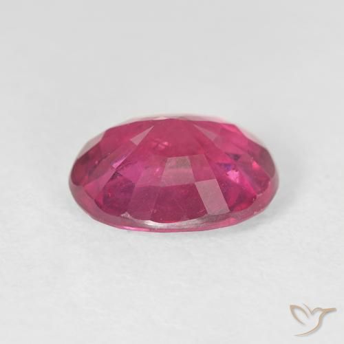 Rubi Medium Dark-Pink Natural 3.45ct, oval, VS