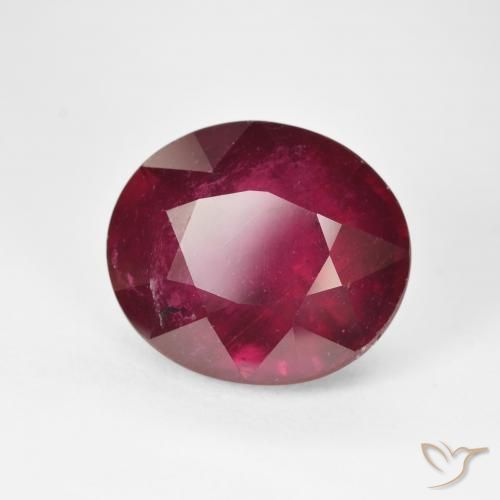Rubi Vinho Tinto Profundo Natural 15.28ct, oval, VS