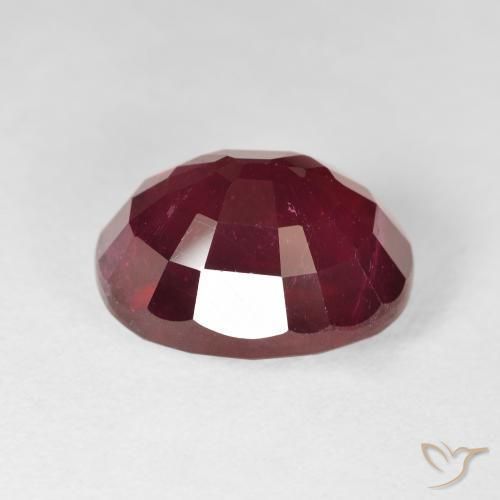 Rubi Vermelho brilhante Natural 16.54ct, oval, VS