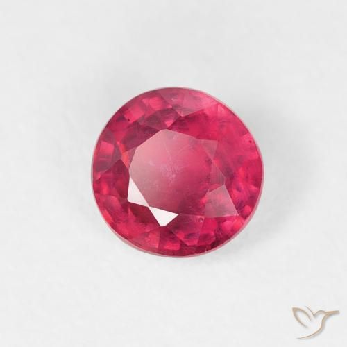 Rubi Medium Dark-Red Natural 0.94ct, Redondo, VS