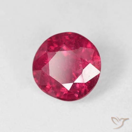 Rubi Medium Dark-Red Natural 0.99ct, Redondo, VS