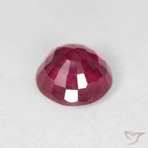 Rubi Medium Dark-Red Natural 0.99ct, Redondo, VS