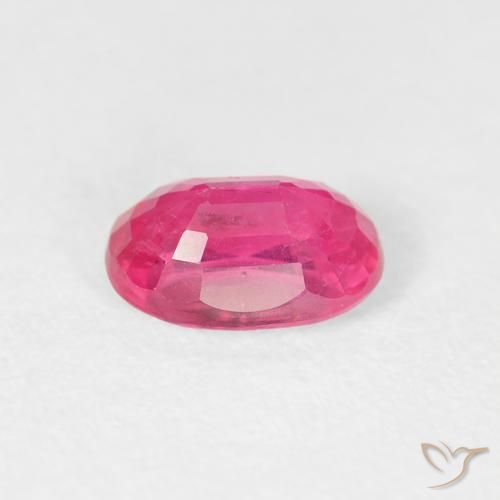 Rubi Medium Dark-Pink Natural 1.27ct, oval, VS