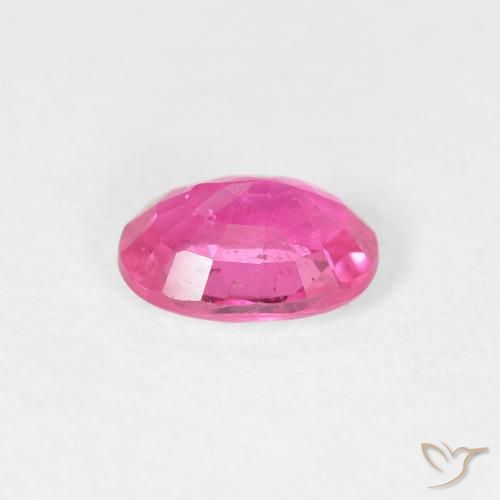 Rubi Medium Dark-Pink Natural 0.96ct, oval, VS