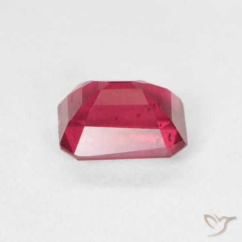 Rubi Jam Red Natural 1.43ct, Corte Octógono / Esmeralda, VS