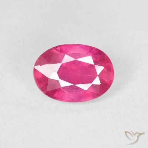 1.27ct Natural Magenta Profundo Rubi, oval, VS