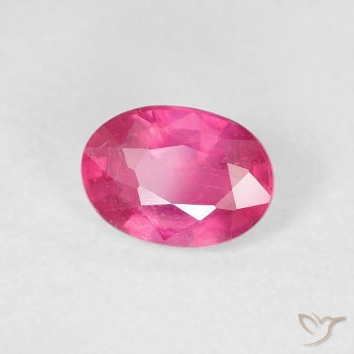 Rubi Magenta Profundo Natural 1.27ct, oval, VS