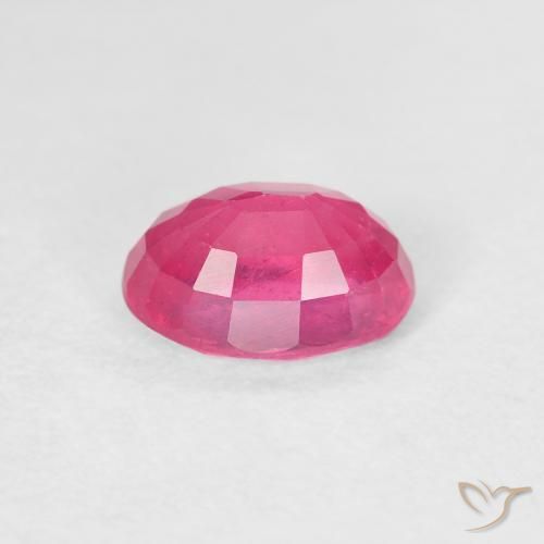 Rubi Magenta Profundo Natural 1.27ct, oval, VS