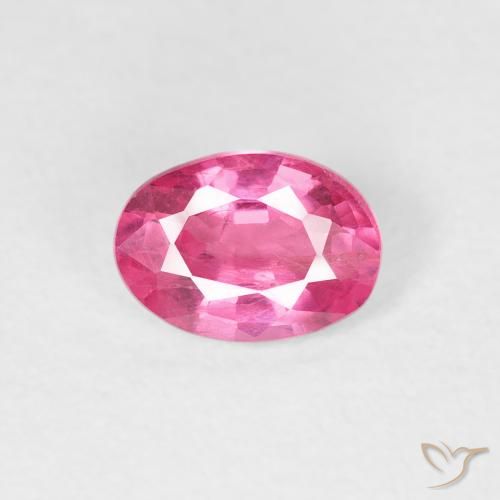 1.04ct Natural Rosa quente Rubi, oval, VS