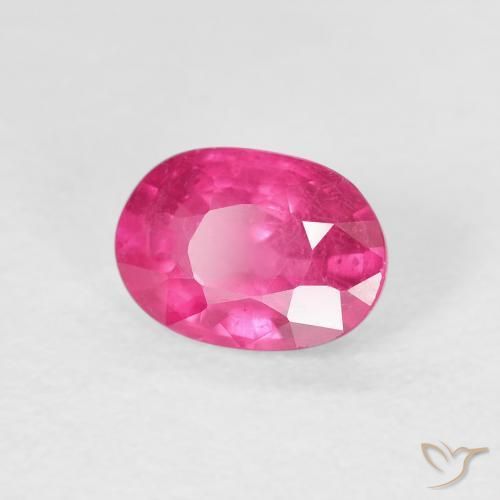 Rubi Magenta Profundo Natural 1.16ct, oval, VS