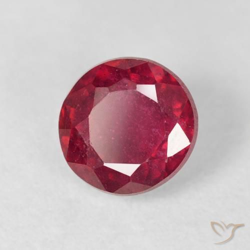 Rubi Jam Red Natural 1.37ct, Redondo, VS