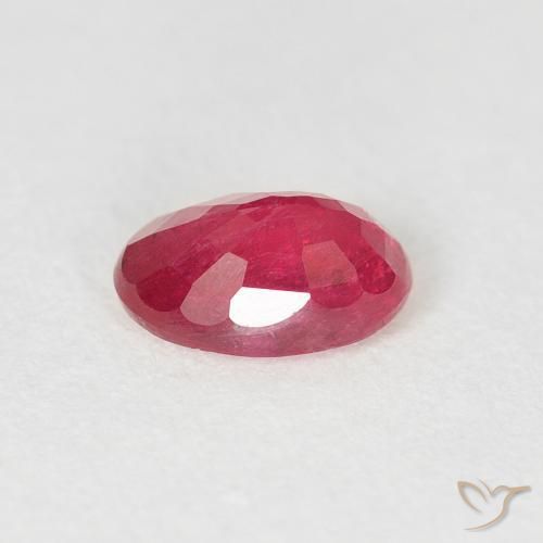 Rubi Carmesim Profundo Natural 0.75ct, oval, VS-SI
