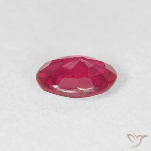Rubi Jam Red Natural 0.58ct, oval, VS-SI