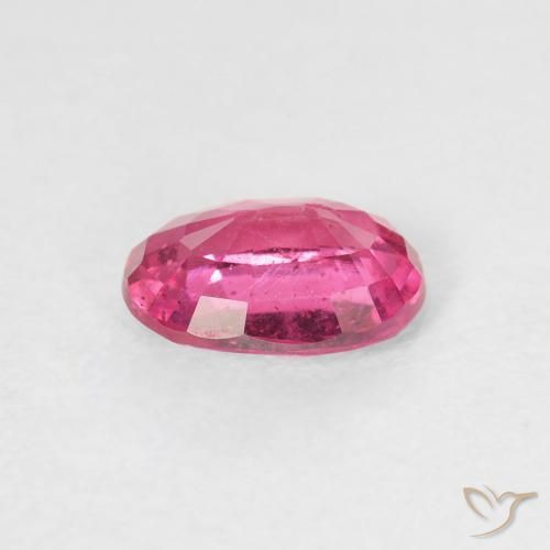 Rubi Rosa escuro Natural 1.01ct, oval, VS