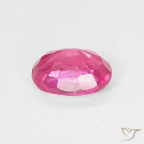Rubi Rosa escuro Natural 1.26ct, oval, VS
