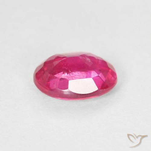 Rubi Medium Dark-Pink Natural 1.12ct, oval, VS