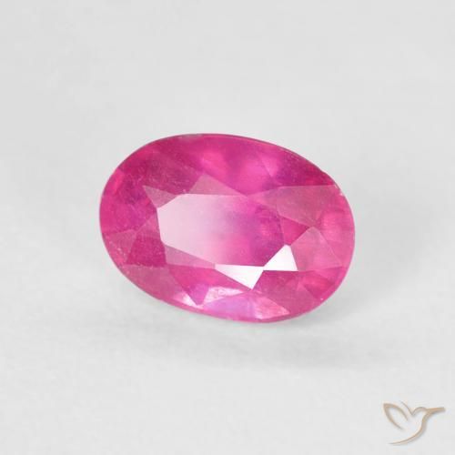 Rubi Magenta Profundo Natural 1.31ct, oval, VS