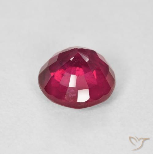Rubi vermelho médio Natural 1.88ct, Redondo, VS