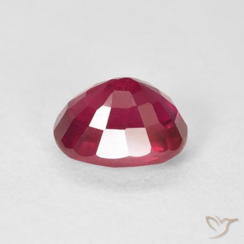 Rubi Vermelho escuro Natural 2.48ct, oval, VS-SI