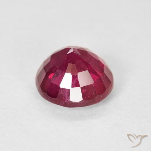 Rubi vermelho médio Natural 2.10ct, Redondo, VS