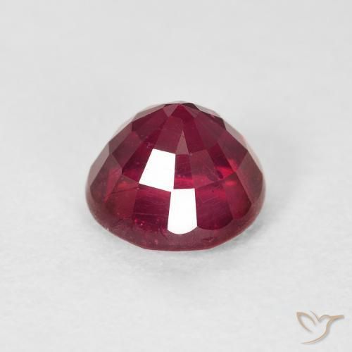 Rubi Vermelho rosado Natural 2.88ct, Redondo, VS