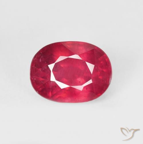 2.15ct Natural Carmesim Profundo Rubi, oval, VS-SI