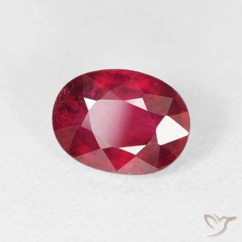 Rubi Carmesim Profundo Natural 1.87ct, oval, VS-SI
