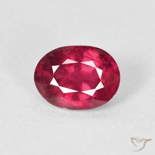 1.74ct Natural Carmesim Profundo Rubi, oval, VS-SI