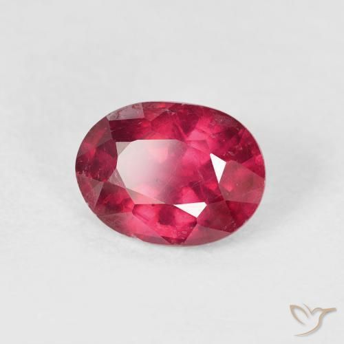 Rubi Carmesim Profundo Natural 1.74ct, oval, VS-SI