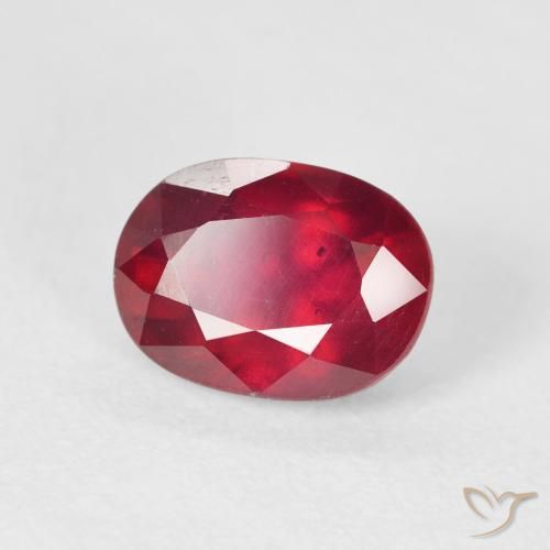 Rubi Carmesim Profundo Natural 2.34ct, oval, VS