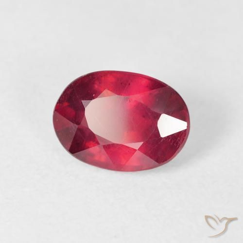 Rubi Jam Red Natural 1.80ct, oval, VS